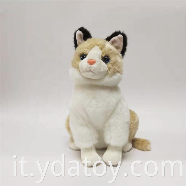 Cute plush cat animal toys